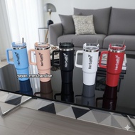 900ML stainless steel herbalfe handle tumbler with straw tumbler tahan sejuk