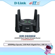 D-Link DIR-X6080Z Wi-Fi 6 AX6000 Multi Gigabit Router