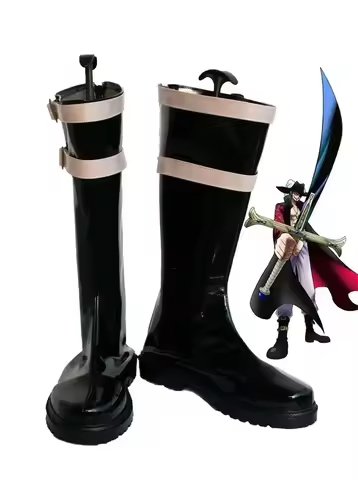 Dracule Mihawk Cosplay Shoes/Boots - High Detail Custom Made
