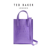 Ted Baker Womens Gatocon Croc Effect Mini Icon Bag