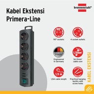 Brennenstuhl 1.5mtr Primera Stop Kontak 4 Socket H05vv-f