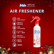Frida 48H Air Freshener Sport [460ml] 0% Alcohol Pet-Friendly Tahan Lama Multipurpose Water-base