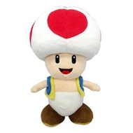 Super Mario ALL STAR COLLECTION系列公仔 doll AC04 奇諾比奧 kinopio Toad 紅色 S size 20cm