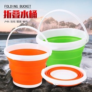 Bucket Foldable Bucket Foldable Fish Bucket Car Wash Bucket Multifunctional Convenient Car Bucket Li