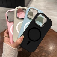 Simple solid color Magnetic Heat Dissipation Phone Case OPPO Reno 14F 13 13F 12F 11F 11 Pro 8T 8Z 8 