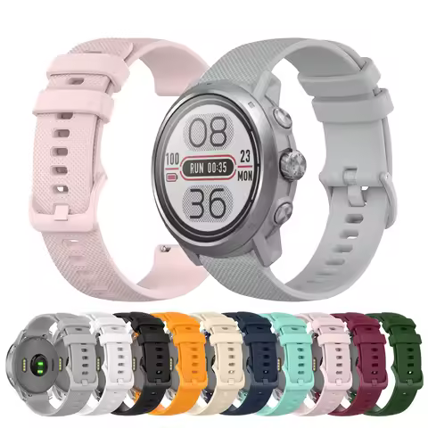 For COROS APEX 46/42mm Watch Strap Silicone Band For COROS PACE 3 2/APEX 2 Pro/APEX 2 Replace Bracel