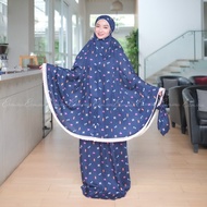 Mukena Ermina 2in1 Motif Zahra Series Rayon Premium Jumbo