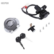 HEEPDD Ignition Switch Gas Cap Seat Lock Helmet Key Set Sturdy Easy Installation for MT03 YZF XJ6 FJ