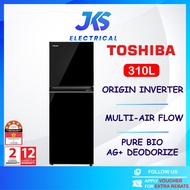Toshiba 220L/270L/310L Inverter 2 Door Fridge | PureBio AG+ Deodorizer | Origin Inverter | 5 Star En