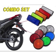 MOTORCYCLE REFLACTOR LOGO PANTUL LC135 Y15 Y15ZR Y16ZR RS RSX LAGENDA SRL EX5 WAVE LOGO PANTUL RELEC