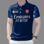 Arsenal 2026-2027 Jersey, Premier League Football Club Polo Shirt for Men and Women, Breathable