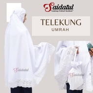 Telekung Umrah Berpoket Berzip