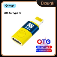 Elough OTG for iphone Type C to Lightning Adapter For IOS Female To USB C Male Converter Usb C flash drive OTG Headphone adapter