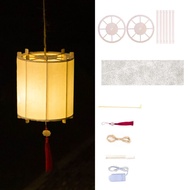 MOUSSE Sáng Tạo Đèn lồng lễ hội trung thu Bằng gỗ Đèn Led Đèn treo thủ công Cổ điển Phát sáng Đèn ho