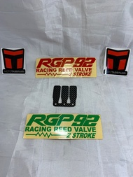 Lidah Membran Carbon Suzuki RC100 / Tornado Racing