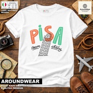 ITALY SOUVENIR T-SHIRT 24 WEAR ITALY COUNTRYTAG PREMIUM SOUVENIR MATERIAL GIFT