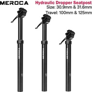 MEROCA DROPPER SEATPOST HYDRAULIC HYDRAULIC SEATPOST ORIGINAL AND TRUSTED BICYCLE