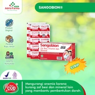 SANGOBION - NEW FORMULA STRIP @ 10 Capsules - Multivitamin, Iron + Minerals - Reduces Symptoms of An