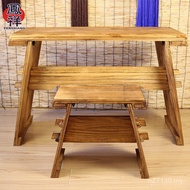 Double Sided Table Stool with Bracket Guqin [Guqin Musical Instrument Fengxiang] Resonance Box SO8M