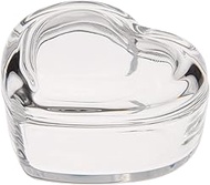 Toyo Sasaki Glass DT100 Figurine, Clear, Approx. 3.3 x 3.0 x 1.9 inches (8.4 x 7.6 x 4.7 cm), Lid, M