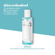 Anua BHA 2% Gentle Exfoliating Toner (150ml)