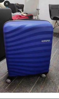 American Tourister 藍色行李箱20吋