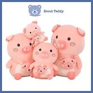 Big Pig Stuffed Toy: Bubba- 2.1 feet (65cm); Cute Stuffed Toy; Gift, Birthday; Miniso, Piglet, Girl