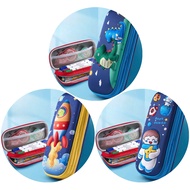 Bóp Đựng Bút 3D Họa Tiết Capybara Labubu và Baby Three Dễ Thương