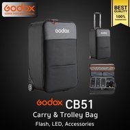 Godox Bag CB51 Carry & Trolley กระเป๋า กล้อง เลนส์ แฟลช LED และ อุปกรณ์ - Godox Thailand