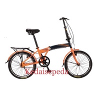 Sepeda Lipat 20 Anak-Anak &amp; Dewasa Odessy 1 Speed [Populer]