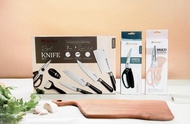 Pisau Dapur Set/ Kitchen Knife Set 6 In 1Royal Knife By Senclair