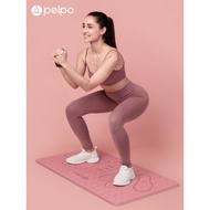 Pap Squat Mat Squat Balance Mat Fitness Mat Auxiliary Thickened Yoga Mat Kneeling Mat Flat Support M