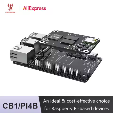 BIGTREETECH BTT CB1 PI4B Adapter 3D Printer Board Support CM4 Add Octopus V1.1 SKR MINI E3 V3.0 Moth