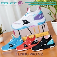 FELET Badminton Shoes FLYING PRO Shoes V2 (100% Original)