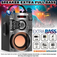 Terlaris Speaker Bluetooth Portable Full Bass Fleco A11 | Speaker Full Bass Untuk Tv Laptop Komputer