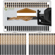 50pcs Drywall Drill Bits Pilot Point Cutting Drill Bits Diameter Drywall Router Drill Bits Drywall T