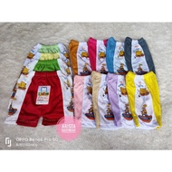 CODE F4D ILHAMbaby 1 dozen 12pcs baby shorts STRIP rainbow combination color