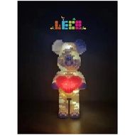 ❣️【乐高积木熊】❣️  Lego Bear Bearbrick Mini Bearbrick Bear Toys 【Gift Box Birthday】Big Lego/Lego Block Toy