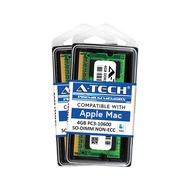 A-Tech for Apple 8GB Kit 2X 4GB PC3-10600 1333Mhz Mac Mini iMac Mid 2011 Mid 2010 Late 2011 MC508LL/