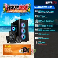 คอมประกอบ (comset) iHAVECPU MAR26INTD5-033 INTEL I5-14400F/RTX 5060 8GB/B760M/32GB DDR5 5600MHz (SKU