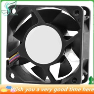 Star Inverter 12V 0.48A 60x60x25mm 60mm Fan for  AFB0612EH 4-Wire PWM Cooling Fan for Server
