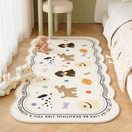 YINSHANG | Washable Thick Furry Bedroom Carpet