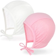 Baby Hat Bonnet Summer Mesh Soft Toddler Boys Girls Fashion Pilot Cap Baby Hat Infant Beanie, 6m 12m