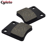 Cyleto Motorcycle Parking Brake Pads for Honda Silverwing FJS400 FJS600 SWT 400 600 DN01 NSA700 CTX7