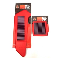 K&N Racing Air Filter Yamaha X-Max V1 V2 V3 XMax 250 300 Like BMC CVT Cover Red UP Horse Power Tuned