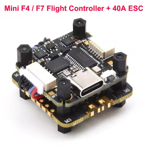 JHEMCU F4 F405 NOXE V2 FC / F722 F7 NOXE Flight Controller Tower Mini 40A 2-6S 4in1 ESC 20x20mm For 