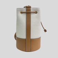 Burberry Small Bucket Bag Natural Russet Brown Rs-80846141