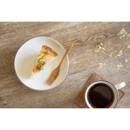 Made In Japan COTON Simple Kapok White Ceramic Dinner Plate 14cm Dessert Pizza Cake Small Bowl Fujit