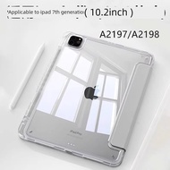 For ipad7 transparent acrylic protective case ipad 10 2 inch protective case for Apple flat 7 with p