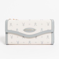 PLAYBOY 包包【永和維娜】皮夾 L拉 長夾 Blissful系列 藍色 